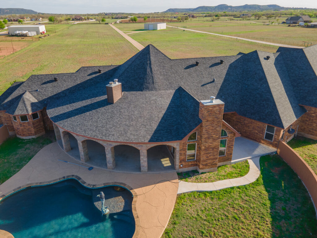 roof replacement on multiple facet roof in abilene tx